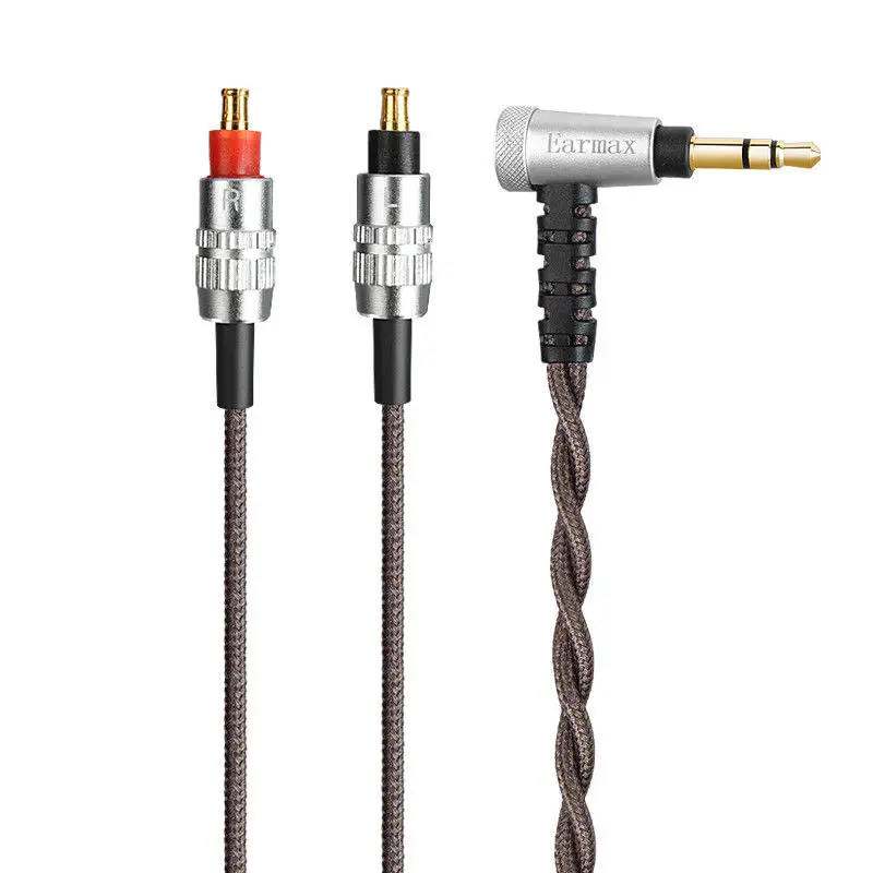 OCC Mạ Bạc Nâng Cấp Dây Cáp Âm Thanh Audio Technica VOOR ATH-MSR7b Tai Nghe Cho ATH-SR9 ES750 ESW950 A2DC Thay Thế Cáp