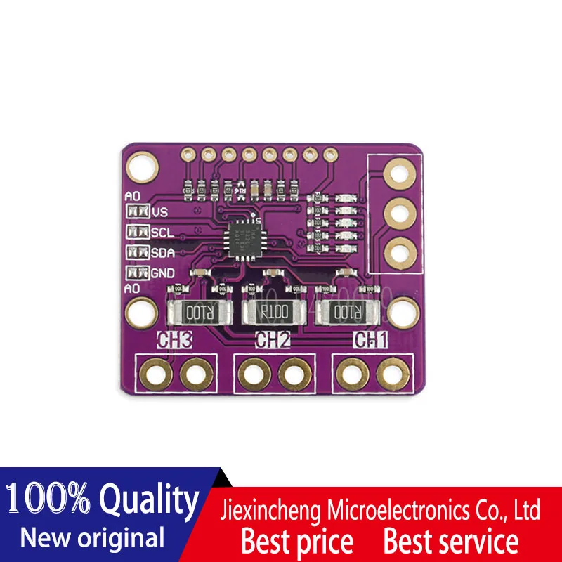 INA3221 Triple-Channel Shunt Current Power Supply Voltage Monitor Sensor Board Module