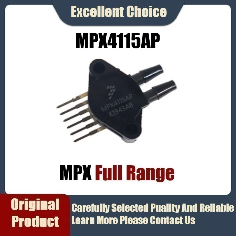 

1-10Pcs/Lot Original Authentic MPX4115AP MPX4115A MPX4115 Package SIP-6 Transmitter Pressure Sensor Chip