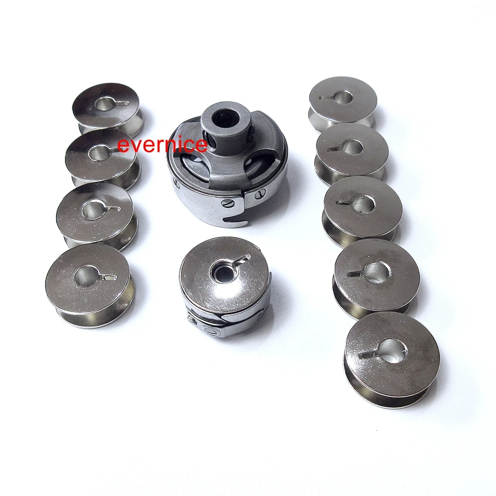 Rotary Hook 91-064 661-91 + Bobbin Case +10 Bobbins For Pfaff 130 138 238