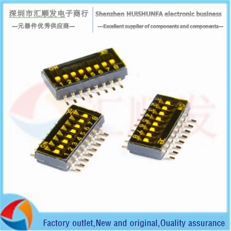 DSHP08TSGET 1.27Mm 8-Bit Chip Nhúng Công Tắc/Nhúng Mã Công Tắc