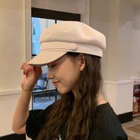 K36 Berets For Women's Spring Summer Female cap Navy Hat Fashion Casual Octagonal Retro Hats Women's kepi Autumn hat