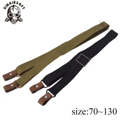 Tactical AK Gun Adjustable Airsoft Rifle Sling Heavy Duty Carrying Strap Shoulder System Nylon Civilian Belt Hunting Accessories
