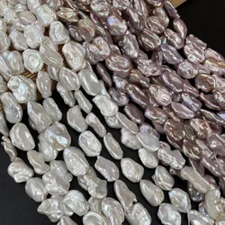 Natural Freshwater Pearl Beads Irregular Shape Punch Loose Beads For jewelry making DIY necklace bracelet accessories