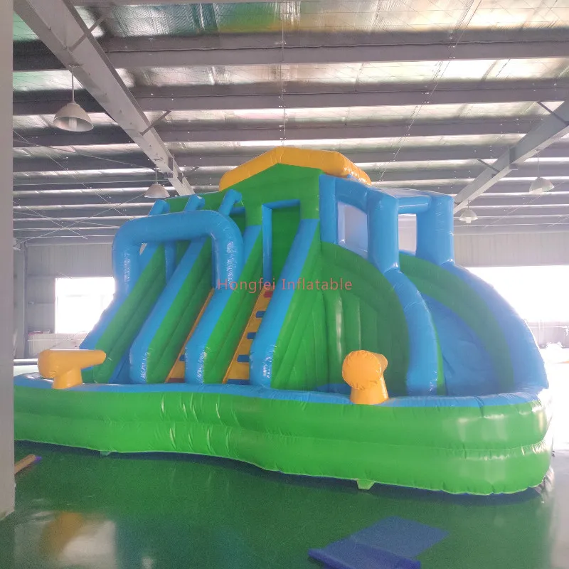 Factory Price Customized Pvc Inflatable Water Slide Inflatable Pool Slide For Sale