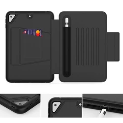 Funda de silicona resistente a prueba de golpes para iPad, carcasa inteligente de cuero para iPad Mini 6, 5, 4, Air4, 10,9, 10,2, 9,7, Pro 11, Air11, 2024