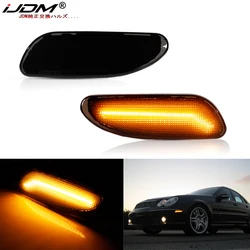 2 uds para Mercedes W203 Clase C Clase C C230 C240 C280 C32 AMG C320 C350 Sedan luces de estacionamiento de marcador lateral delantero/luz de señal de giro