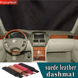 Custom For lexus ls430 2002 2003 2004 2005 Suede Leather Dashmat Dashboard Cover Pad Dash Mat Car-styling Accessories Carpet