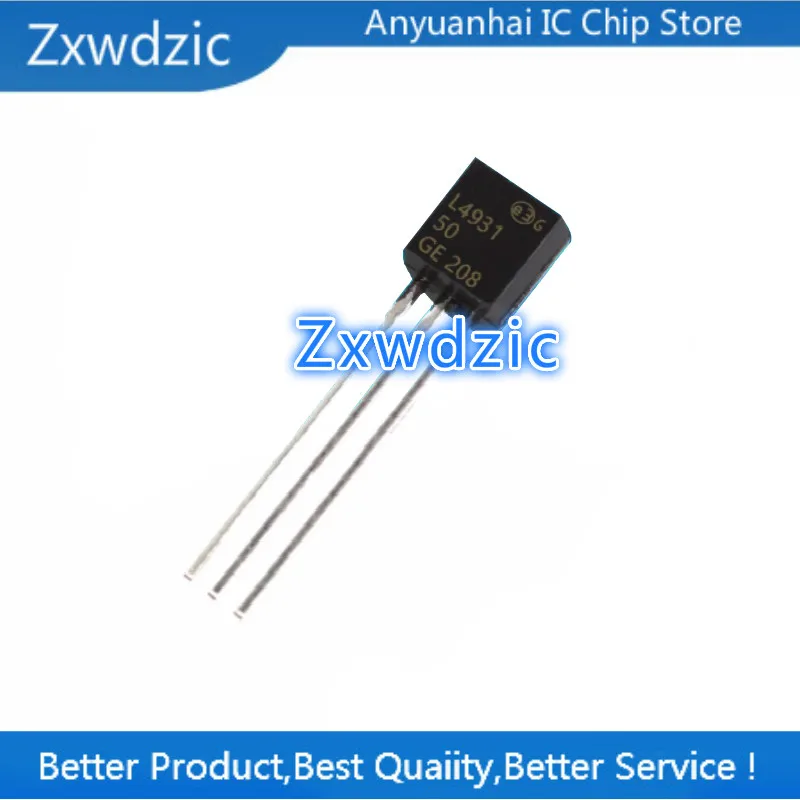 10pcs L4931CZ50 TO92 L4931CZ L4931 TO-92 L4931CZ50-AP