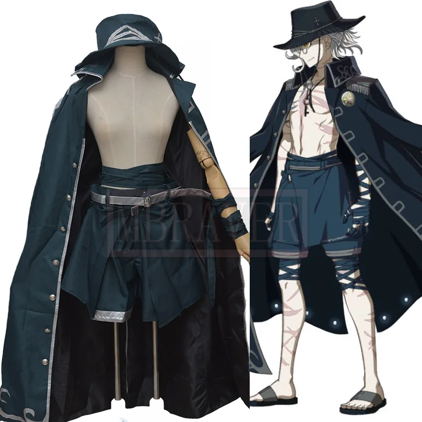 

Fate/Grand Order FGO Monte Cristo Edmond Dantes Swimsuit Cosplay Costume Halloween Uniform Outfit Custom Made Any Size