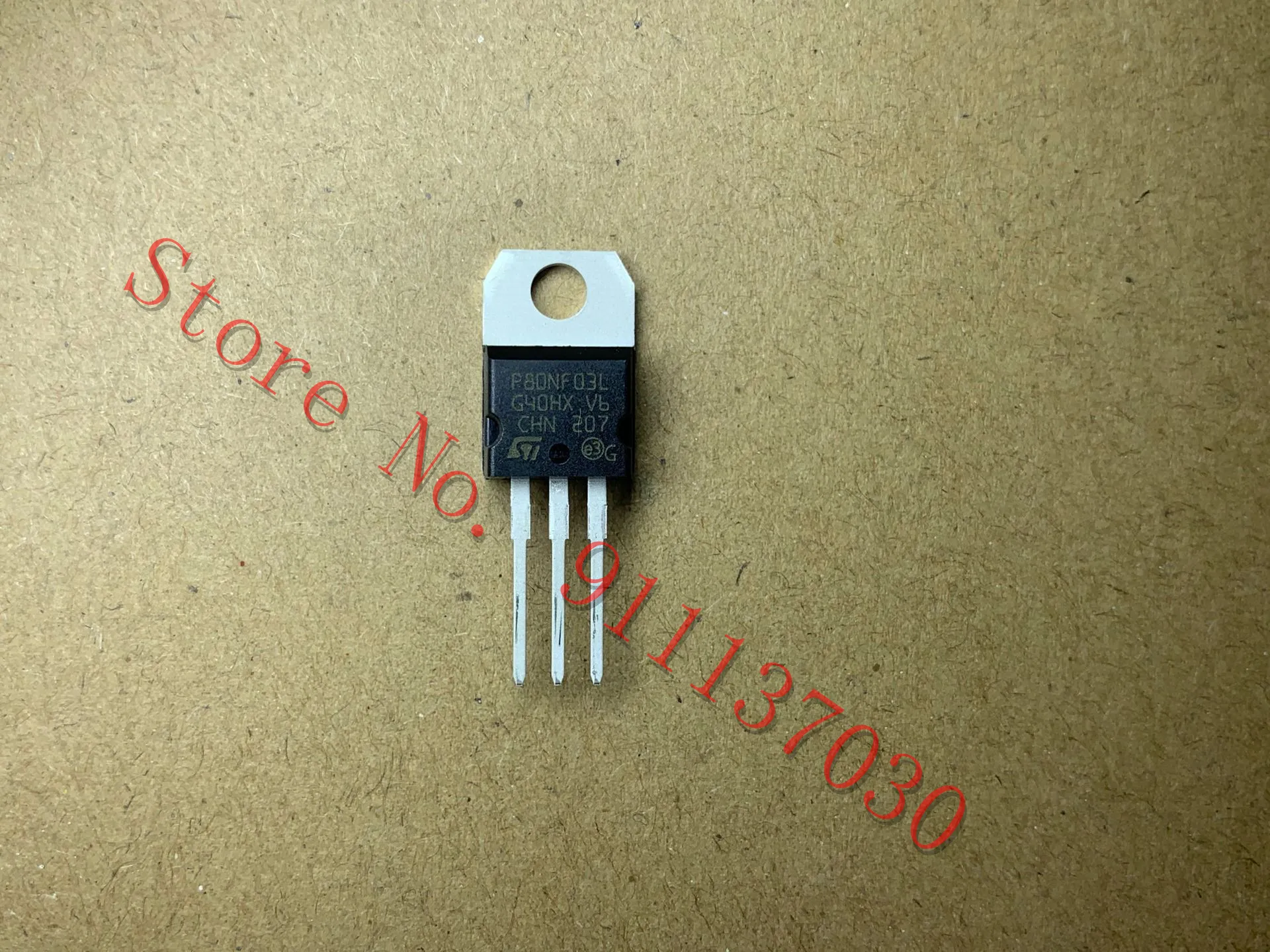 1pcs    P80NF03L     STP80NF03L   TO220