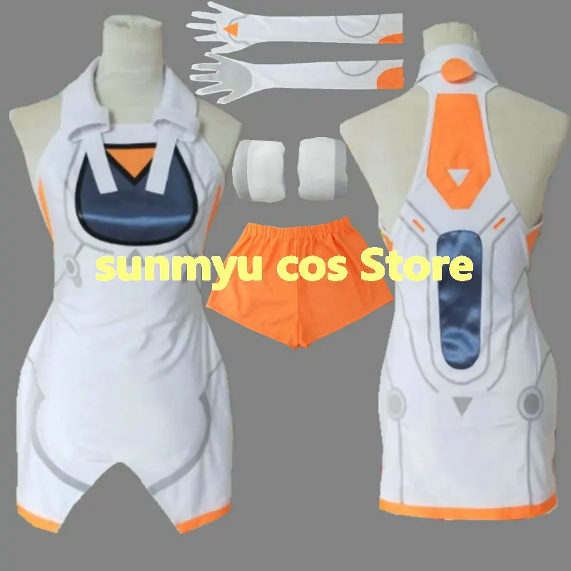 

Chojigen Geimu Neputyunu Orange Heart Hyperdimension Neptunia Cosplay Costume,Custom Size Customize Halloween