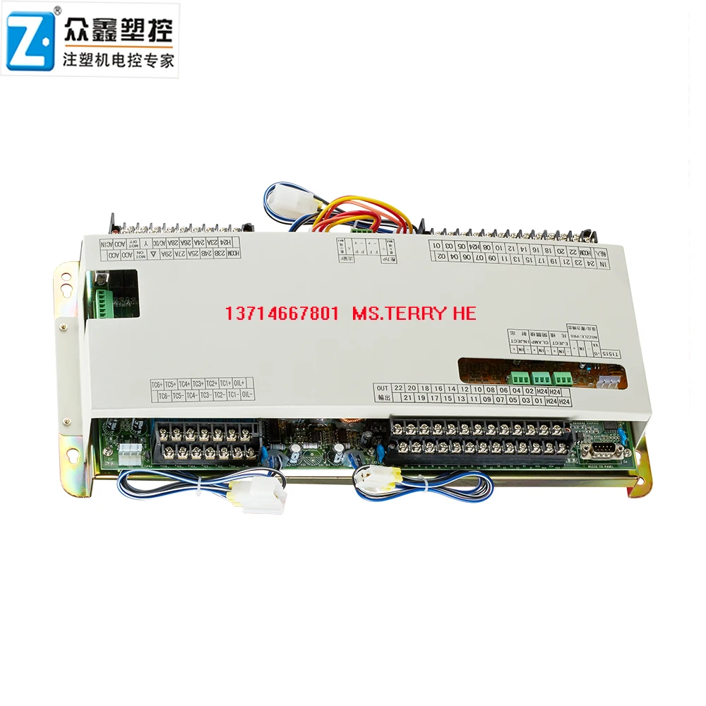 Techmation A62 A63 KJ50 controller , CPU board with AD card  for  injection molding machine ( Fast delivery, free shipping cost)