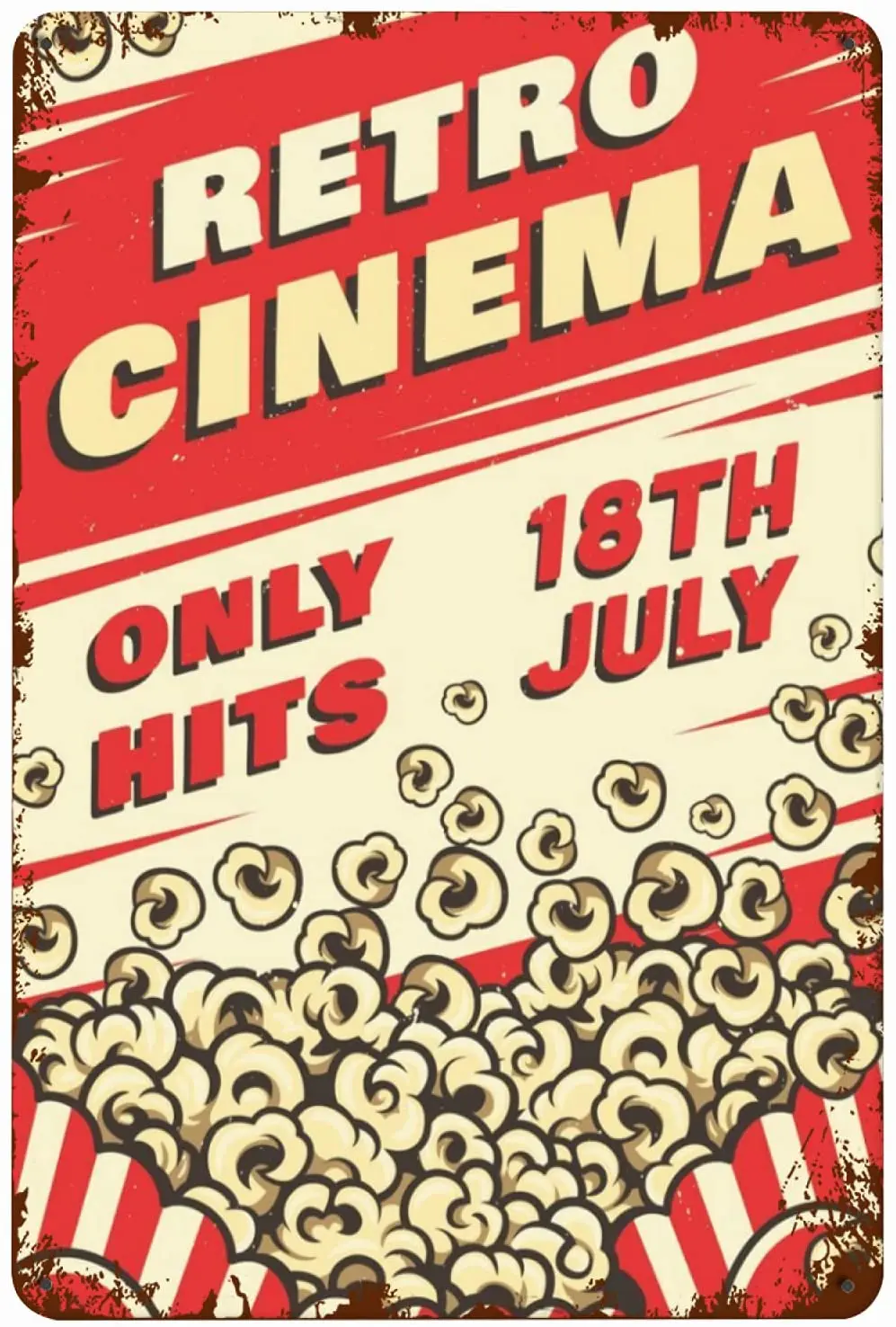 

Металлический жестяной ретро-знак keжабера для кинотеатра, Забавный винтажный Настенный декор, мужская пещера, наружный фермерский гараж, бар, клуб, кухонные таблички