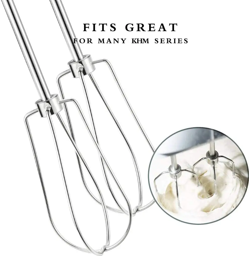 Für KitchenAid KHM2B, AP5644233, PS4082859 Wiederverwendbarer Rührhaken, Zubehör für Handmixer. – Detail 6
