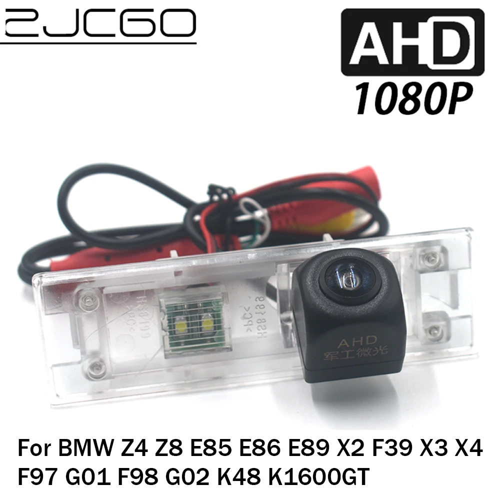 

ZJCGO Car Rear View Reverse Backup Parking AHD 1080P Camera for BMW Z4 Z8 E85 E86 E89 X2 F39 X3 X4 F97 G01 F98 G02 K48 K1600GT