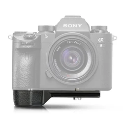 Mcoplus GB-X1EM metalowa ręka uchwyt płyta szybkiego uwalniania uchwyt do Sony A9 A7MIII A7RIII A7RII A7II A7III A7SII kamery