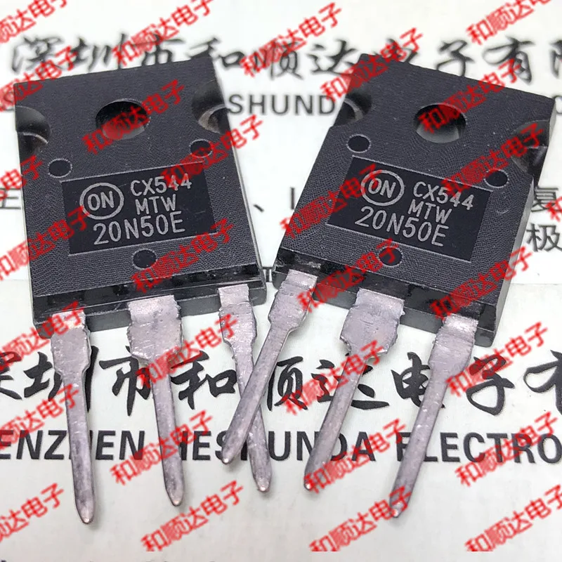 Original New / 5pcs / MTW20N50E  TO-247 500V 20A