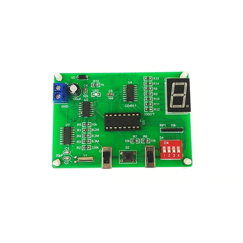 Fault Board Kit DIY setting and counting cycle display circuit electronic assembly copy board exercise