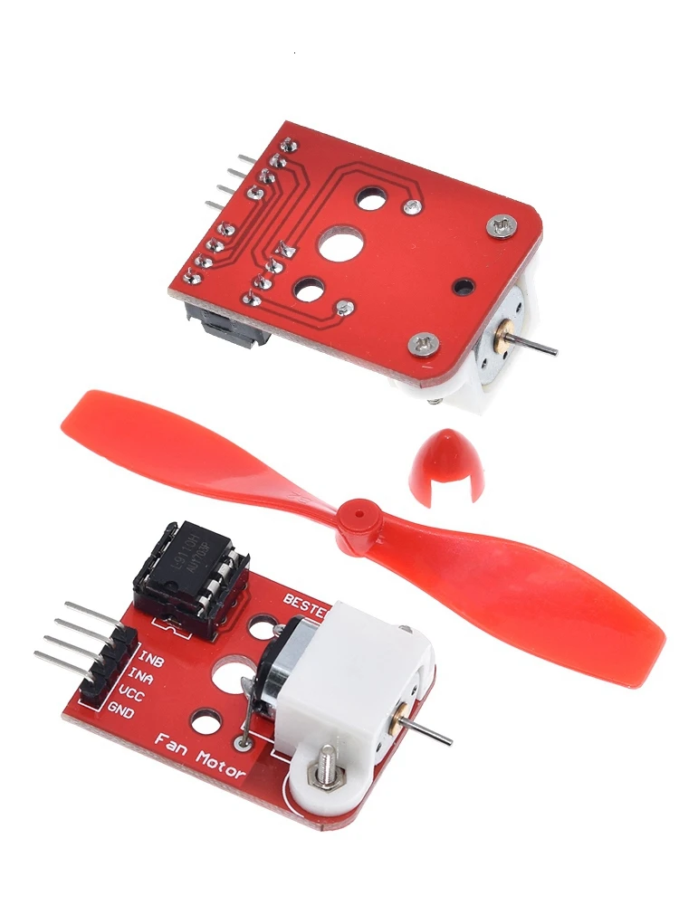 TZT 1/3PCS L9110 Lüftermodul für Arduino Roboter-Design und Entwicklungssteuerung DIY – Detail 4