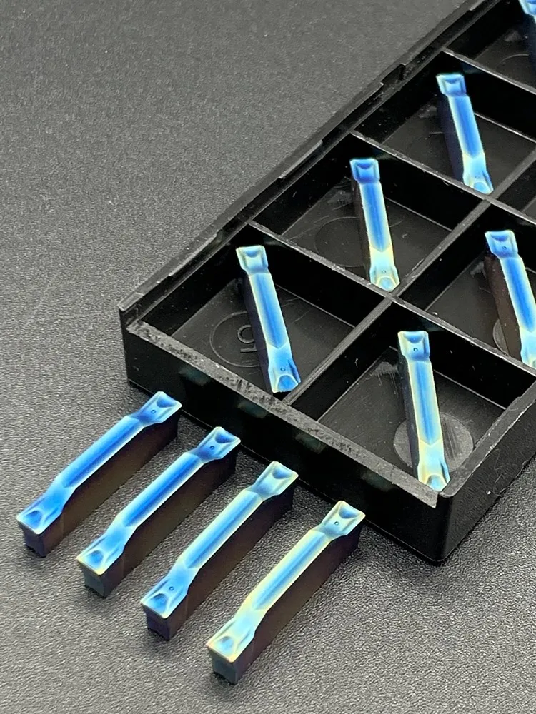 Herramienta de ranurado N123G2 0300 0003 2mm 3mm 4mm herramienta de torneado de metal máquina CNC herramienta de fresado inserto de carburo de tungsteno herramienta de torno N123 G2