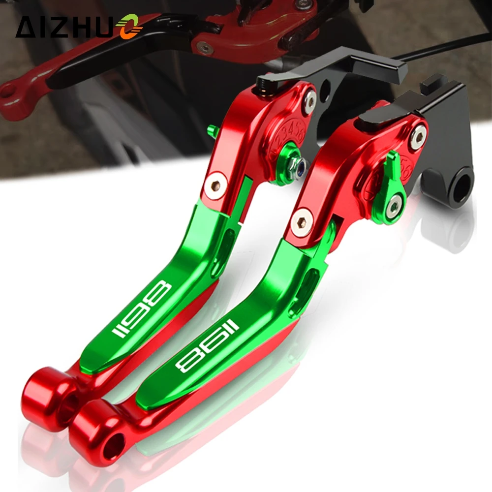 

FOR DUCATI 1198 S R 1198S 1198R 2009 2010 2011 Motorcycle Accessories Handbrake Folding Extendable Adjustable Clutch Brake Lever