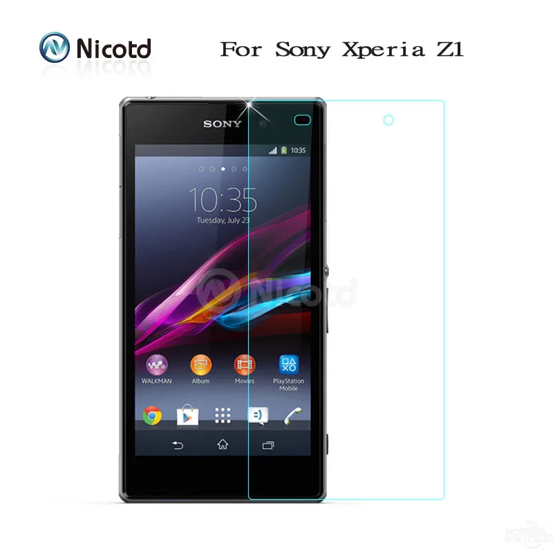 9 H 0.26mm 2.5D Gecoat Gehard Glas Voor Sony Xperia Z Z1 Z2 Z3 Z4 Z5 Premium Compact M5 M4 aqua Explosieveilige Screen Protector