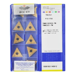 ZCC.CT TNMG160404 TNMG160408 TNMG160412 TNMG220408 TNMG220412 TNMG220416-PM YBC251 YBC252 YBD151 Carbide Insert TNMG Inserts