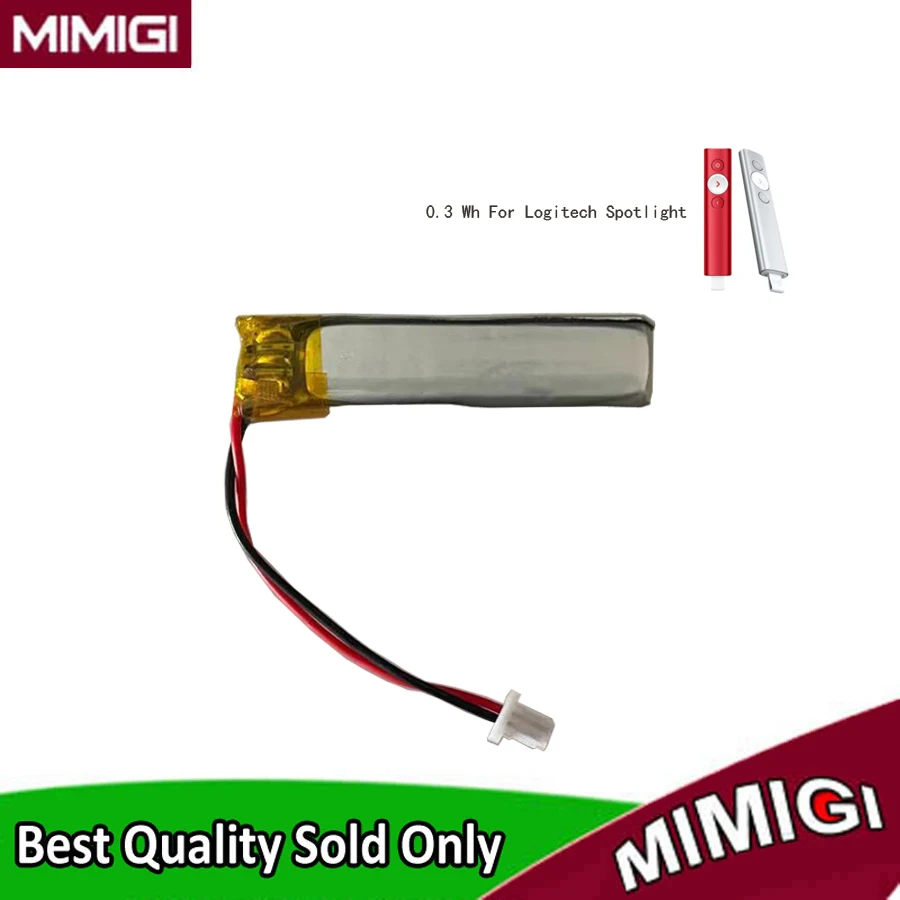 

Original Standard 0.3Wh Battery For Logitech Spotlight Wireless Mouse Pen
