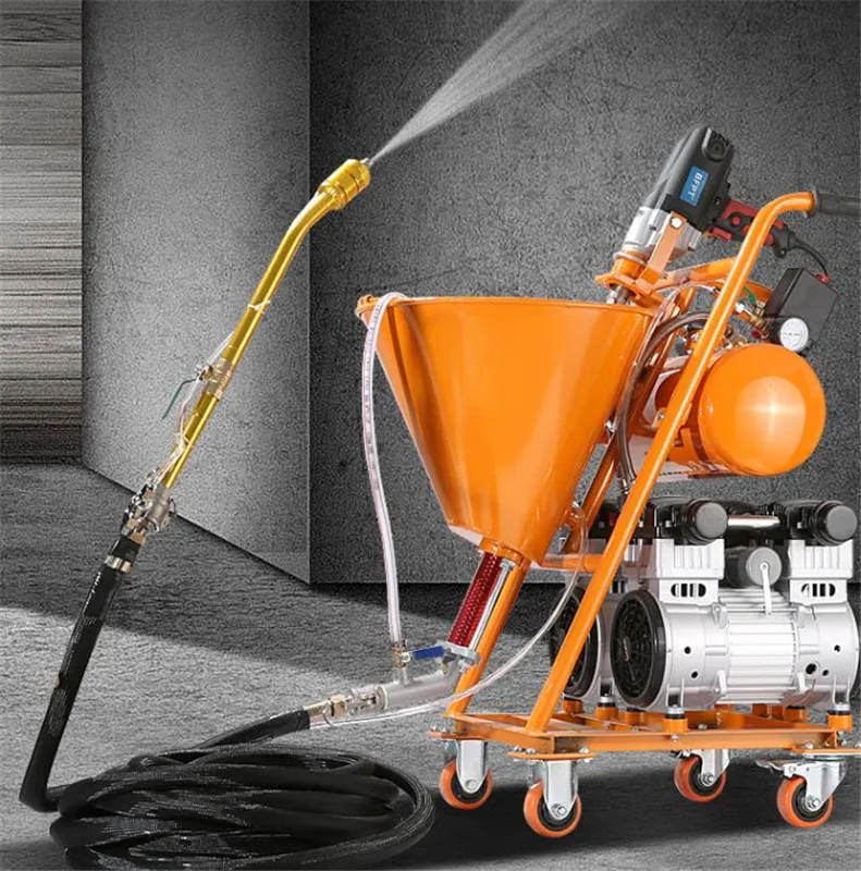 Putty High Pressure Spraying Machine Grouting Machine Grouter Cement waterproof Mending leakage Paint plaster putty sprayer