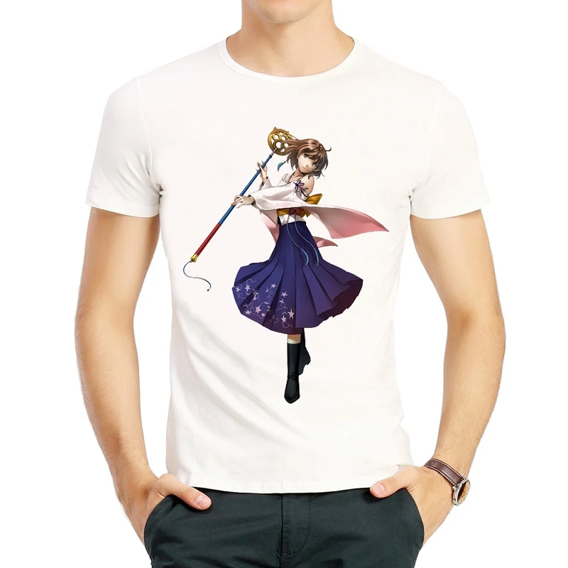ファイナルファンタジーx tシャツ白色メンズ半袖ファイナル