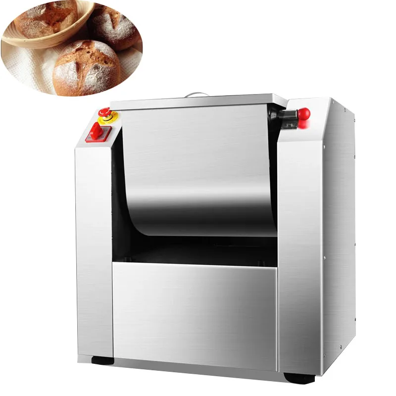 

Commercial Electric Dough Mixer Machine 7.5/15 KG Kneading Capacity Food Processor Cooking Appliances Pizza Noodles