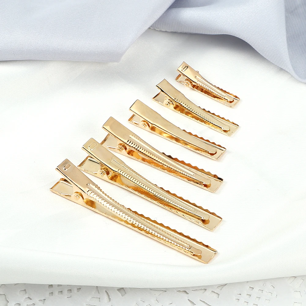 30PCS/Lot High Quality Metal Hair Clips Hair Styling Tool Crocodile Flat Barrettes Alligator Clip Hairpins Accessory Hair Pin