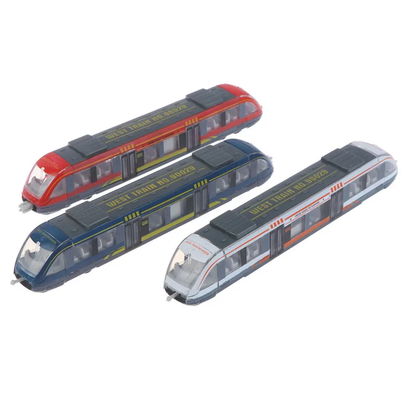 Simulation Alloy Metal High Speed Rail Diecast Train Toy Model Educational Toys Boys Children Collection Gift