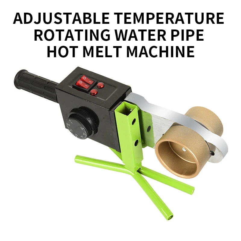 Molde de fusor de tubería de agua giratoria de temperatura ajustable, contenedor de calor de conexión rápida, ingeniería hidroeléctrica para el hogar
