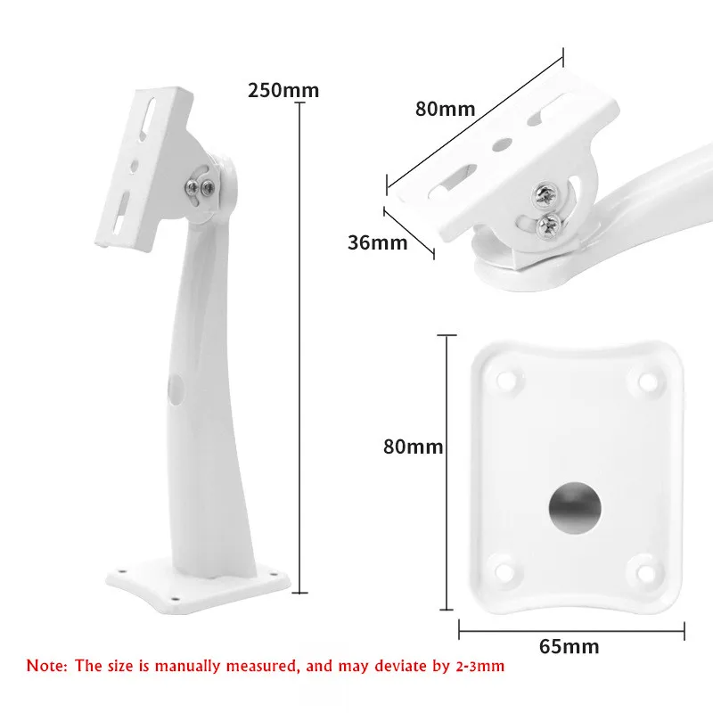 

Indoor Outdoor Multi-Directional Adjustable Duckbill Universal Camera Holder Stand Surveillance CCTV Camera Wall Mount Bracket