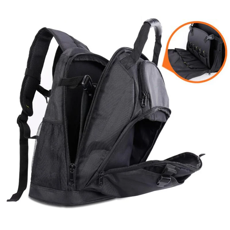 Multifunctional Handbag Shoulder Tool Backpack Tool Bag Oxford Cloth Waterproof Repair Kit Storage Tool Backpack