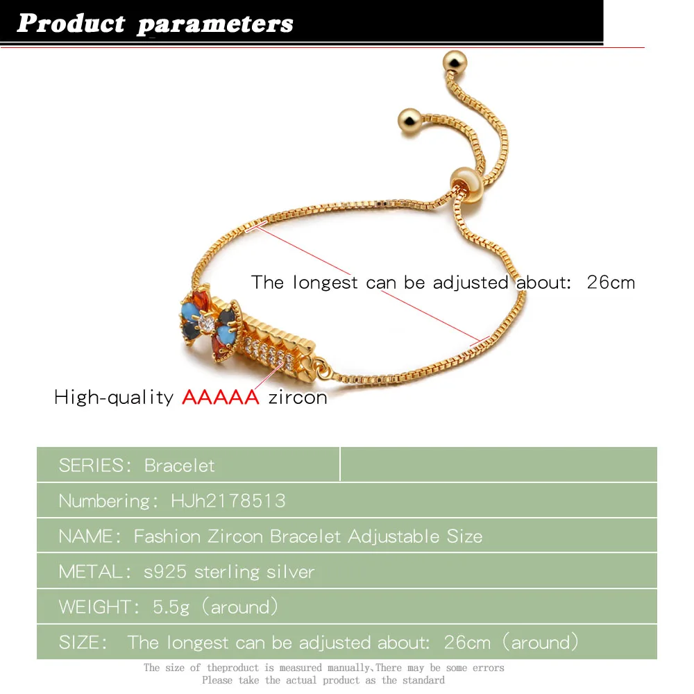Fashion 925 Sterling Silver Bracelets Personality Design Key Lock Pendant Gold Plated Box Chain Kpop Bracelet For Women Jewelry view 2