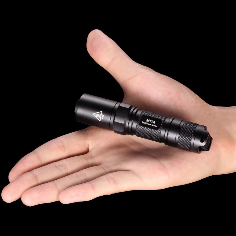 NITECORE MT1A CREE XP-G R5 LED 180 Lumens 3mode Multi-Task Series Mini  Torch Flashlight Tools Hiking 14500 AA Genuine