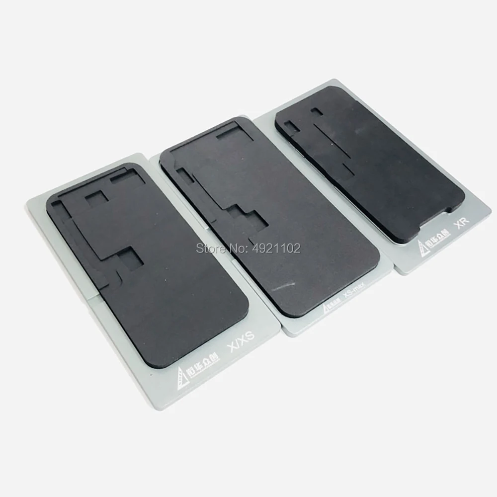 فراغ قالب الترقق قالب غير عازمة الكابلات المرنة آيفون 12 11 برو ماكس X XS ماكس شاشة LCD الزجاج OCA صفح تجديد إصلاح