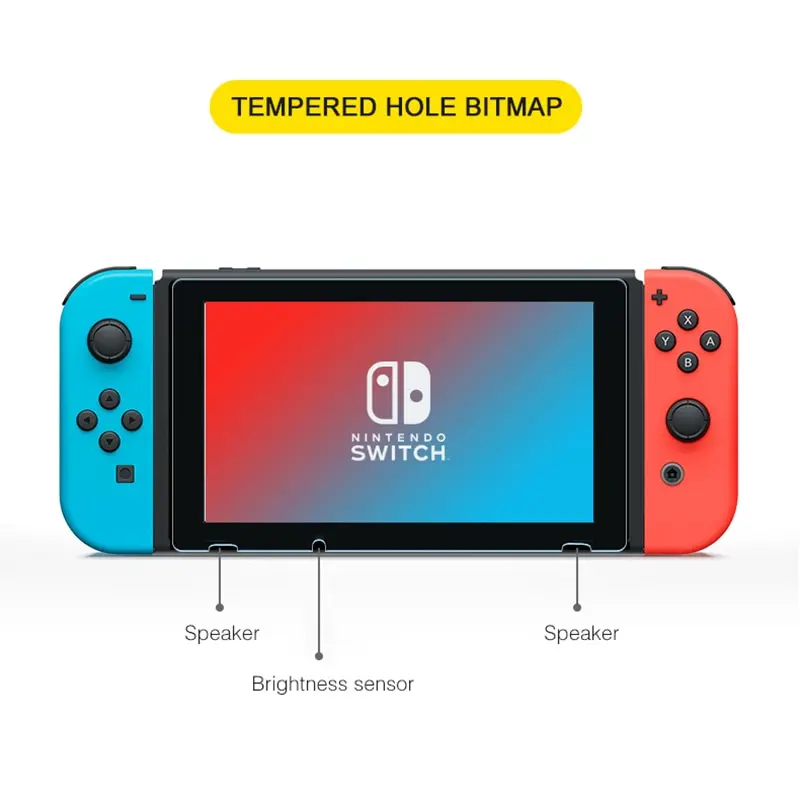 2/3 Uds vidrio Protector para Nintendo Switch Protector de pantalla de vidrio templado para Nintendo Switch Oled Lite NS accesorios película