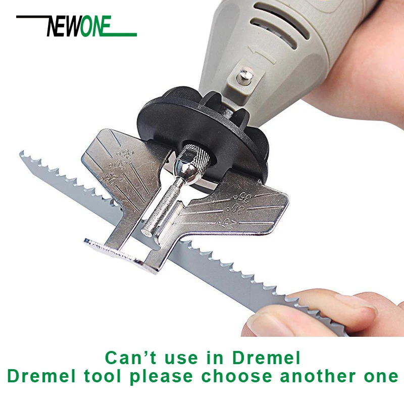 NEWONE Saw Sharpening Attachment Sharpener Guide Drill Adapter Dremel Style Drill Rotary Mini Drill Power Tool Accessories Set