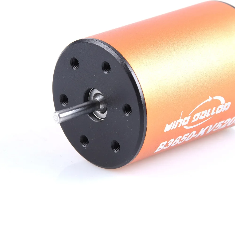 RC Motor 1:10 B3650 3900KV 4300KV 5200KV 4P Sensorless Brushless Motor CNC for 1/10 RC Car