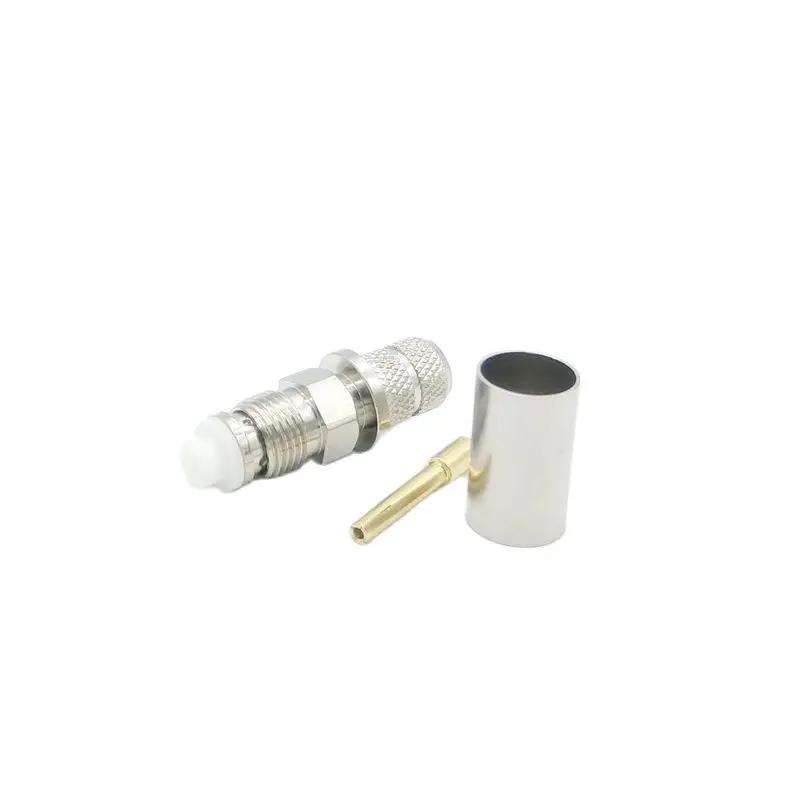 50-5 FME Connector For 5D-FB SYWV50-5 LMR300 SYV50-5c Coaxial cable RF Connector