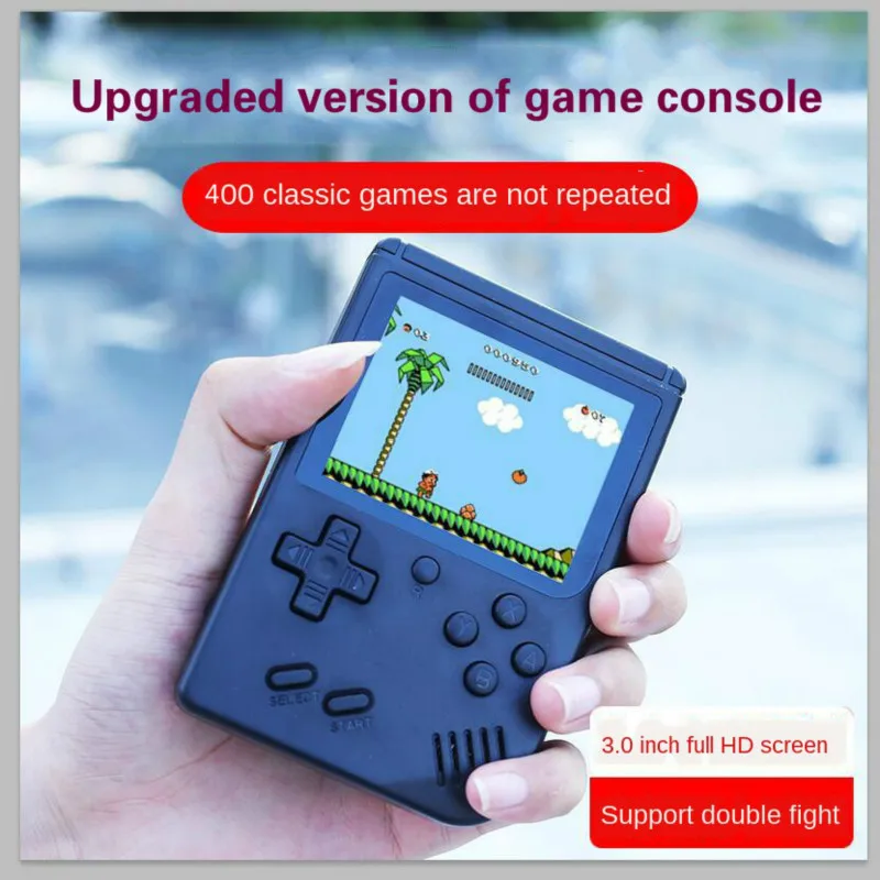 Portable Game Console  Retro Mini   Console Handheld Video Game  8 Bit Games 3.0" Player for Kids  Christmas Usb Gift