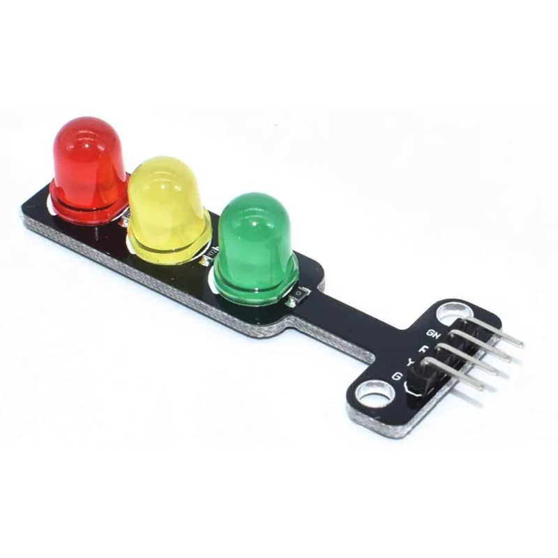 5pcs 5MM 5V Mini Traffic Light Red Yellow Green LED Display Module Creative DIY for Arduino DIY Project