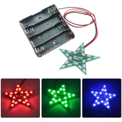 Gradient Breathing Light DIY Kit Five-Pointed Star Shaped DIY Circumstance LED Lamp Electronics Soldering Training