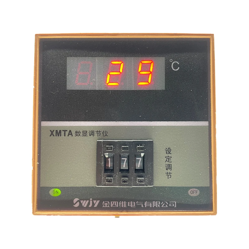 SWJY QYM Temperature Controller XMTA-2001 Digital Display Dial Code Temperature Control XMTA-2002 K E CU50 PT100 399℃ 600℃ 800℃