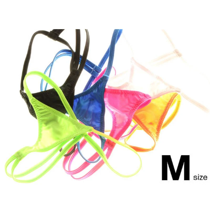 2020 Hot Sexy Underwear Women\'s Briefs Womens Sexy Stripper Micro Thong G String Pure Colour Ladies Panties Panty Thin Nylon