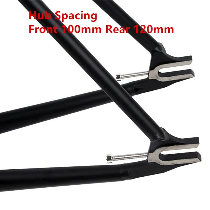 700C Bicycle Frame Chromium Molybdenum Steel Tsunami SNM4130 Fixed Gear Fixie Bike Frameset Cycling Parts